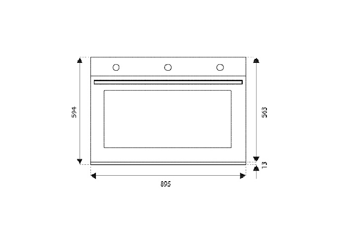 oven dimensions
