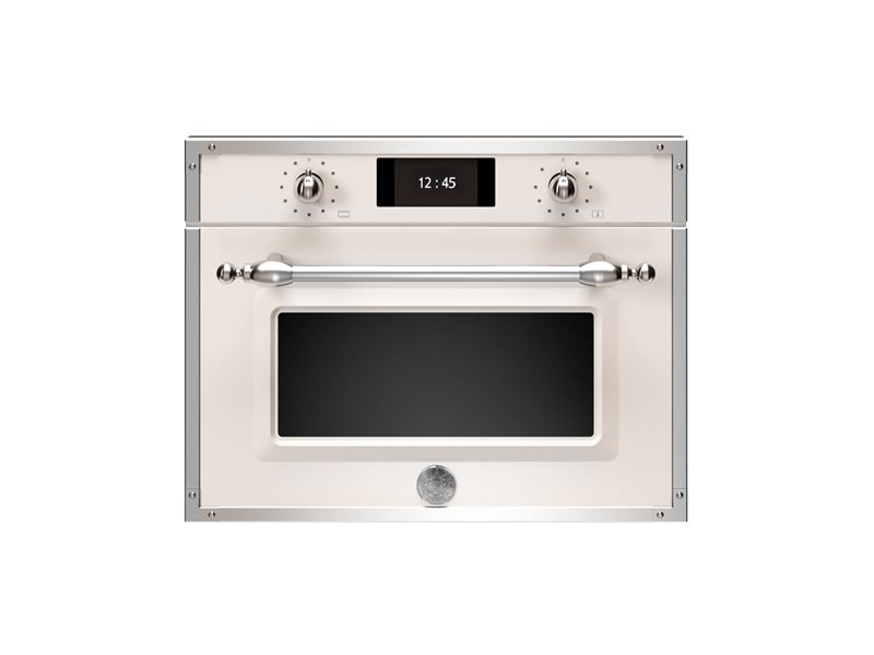 60x45cm Combi-Microwave Oven | Bertazzoni - Avorio/Stainless