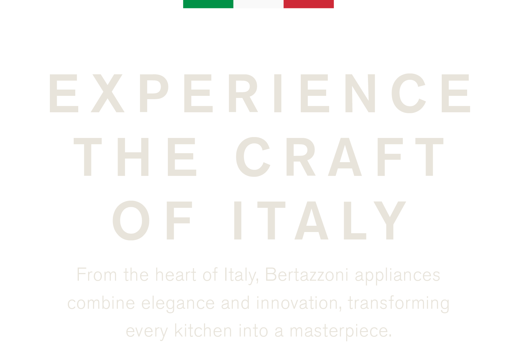 Experience The Craft of Italy